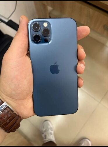 iphone 12 barter: IPhone 12 Pro, 128 GB, Pacific Blue, Face ID