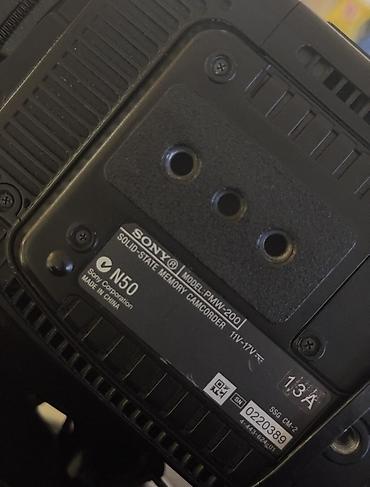 vifi ötürücü: Peşəkar videoçular üçün tam çəkiliş dəsti. Məhsul: Sony PMW‑200 — 3