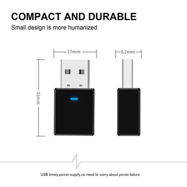 Pojačala i prijemnici: Bluetooth V5.0 USB Wireless Receiver Transmitters Audio Music — 4