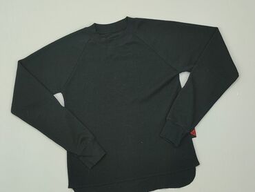 krótki czarny sweterek rozpinany: Bluza, 8 lat, 128-134 cm, stan - Dobry