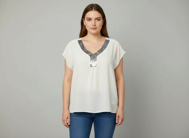 bluzki nietoperz plus size: KappAhl, Жіноча блуза, розмір 2XL