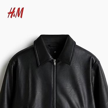 Куртки: Мужская куртка, M, H&M, Новый, цвет - Черный, Самовывоз — 5