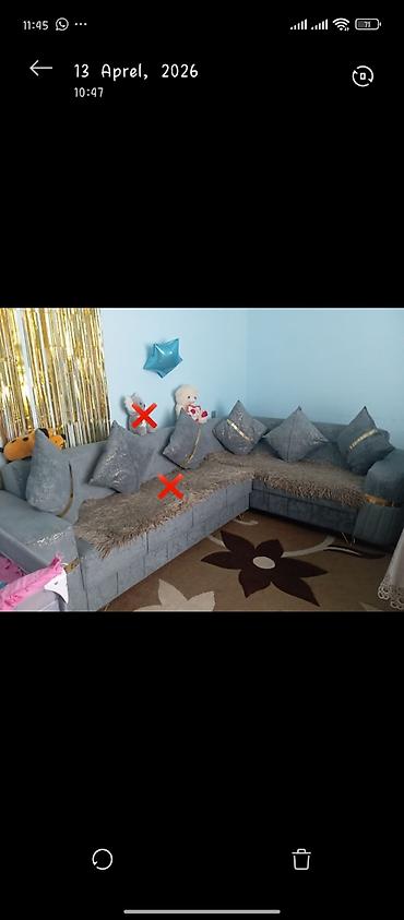 İşlənmiş, Künc divan, Divan, Bazalı, Açılan lalafo.az -da İşlənmiş, Künc divan, Divan, Bazalı, Açılan