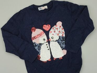 bluzka z kołnierzykiem zara: Sweatshirt, H&M, 3-4 years, 98-104 cm, condition - Good