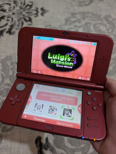 Nintendo 3DS: Продам портативную приставку new Nintendo 3ds xl, прошитая, можно