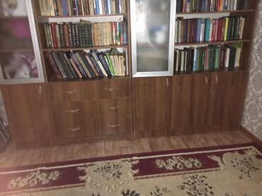 2 �� ���������������� ������������ в Кыргызстан | ДРУГИЕ ТОВАРЫ ДЛЯ ДОМА: Книжный шкаф 2 шт. длина -1,40 высота-2,40 каждая по 4500 новые