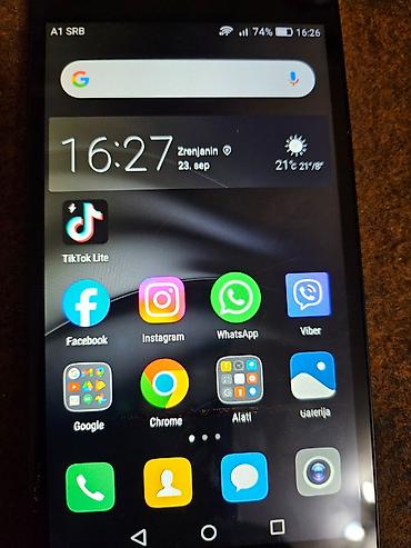 Huawei ALE-L21 (P8 Lite) Telefon je ispravan sim free baterija dobra