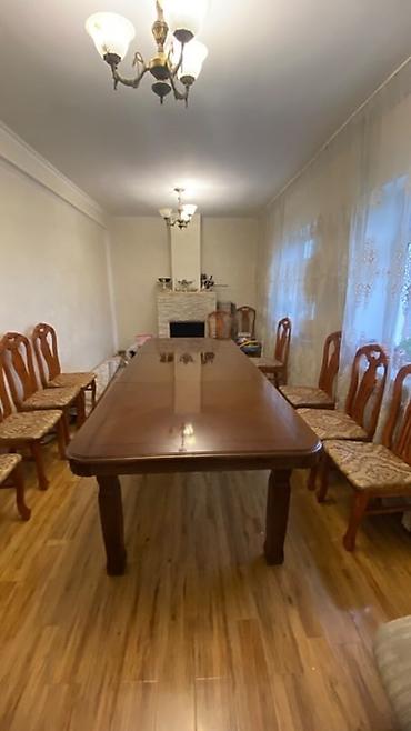 Кухонный стол, Б/у, Овальная, Раскладной