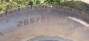 Зимние шины 265/65 R17 3я шина в подарок на запаску - Размер: 265/65