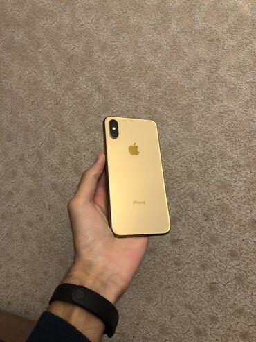 Apple iPhone: IPhone Xs, 64 GB, Qızılı, Simsiz şarj