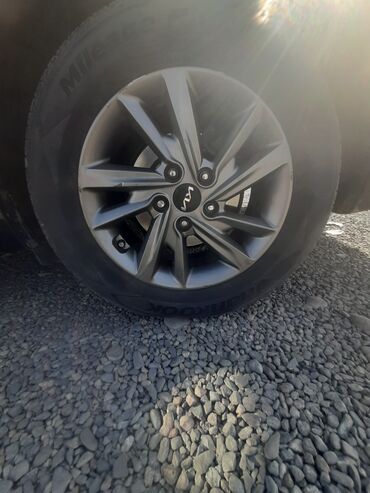 Куйма Дисктер R 16 Kia, Комплект, тешиктери - 5, Колдонулган