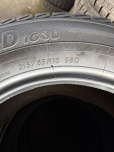 98: Зимние шины Yokohama iG30, размер 215/65 R16, индекс нагрузки и — 3