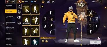 Значки: Игровой аккаунт Free Fire Основные данные: - Ник: O_N_A_R_K_O_Z™ / — 9