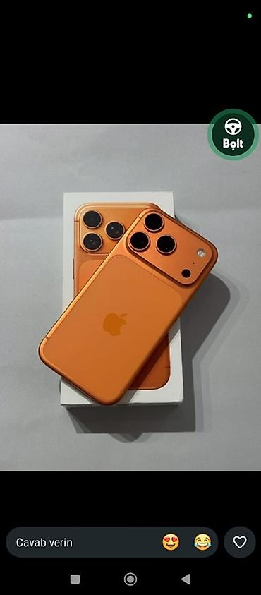 nokia yeni model: IPhone 17 Pro Max, 256 GB, Narıncı — 2