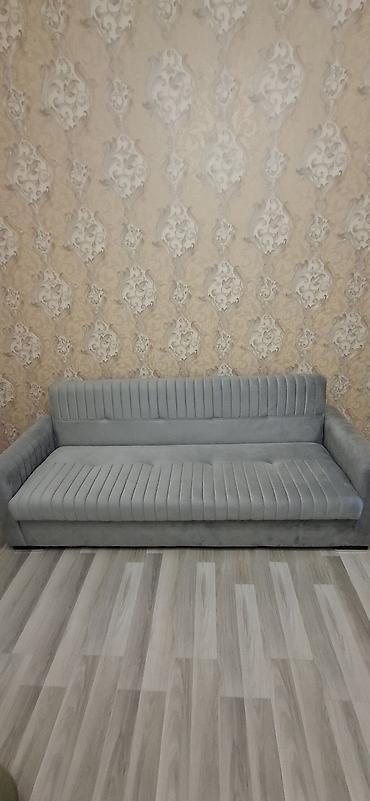 Divanlar: Məhsul: Qonaq otağı üçün üçnəfərlik divan - Rəng: Açıq boz - — 1