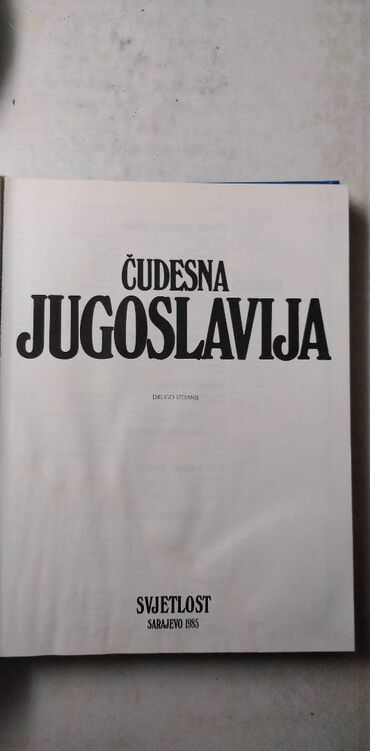 Knjige i stripovi: Knjiga:Cudesna Jugoslavija 264 str.format 30 cm.,ocuvana — 4