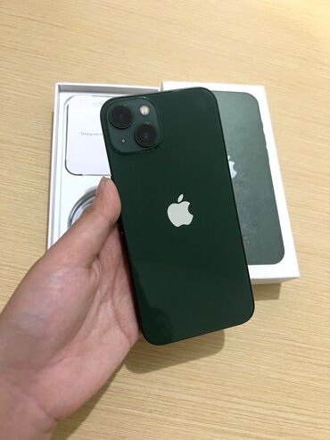 продать айфон 4: IPhone 13, 128 GB, Alpine Green, Zəmanət, Face ID, Sənədlərlə