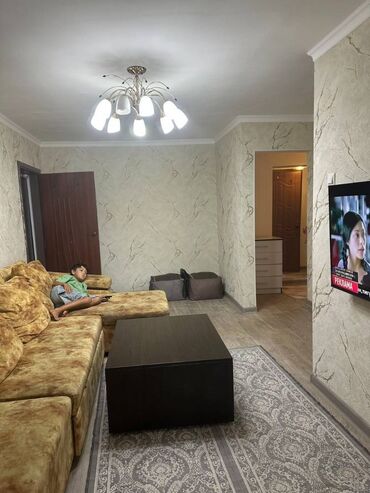 продаётся квартира в токмаке: 2 комнаты, 44 м², 104 серия, 2 этаж, Евроремонт