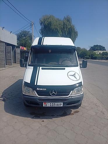 howo автодом: Mercedes-Benz Спринтер: 2001 г., Механика, Дизель, Фургон — 1