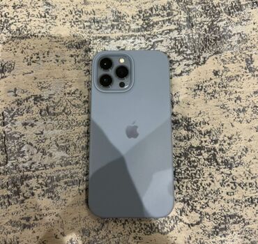 ayfon 13 pro max qiyməti: IPhone 13 Pro Max, 128 GB, Sierra Blue, Barmaq izi, Face ID, Simsiz şarj