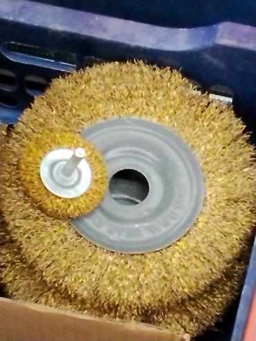 Щеточные круги из латунированной стальной проволоки для очистки и