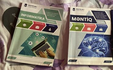 informatika toplu: Magistratura 2024-25 informatika məntiq test toplusu . Hər iki kitab