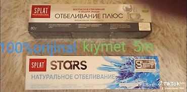 optitech vitamin c: SPLAT diş məcunları – təbii ağardıcı təsir Məhsullar: - SPLAT — 1