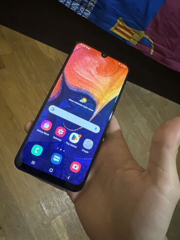 samsung 73: Samsung A50s, 64 GB, Sensor, Barmaq izi, İki sim kartlı