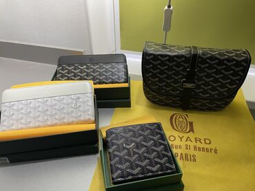 кожаные кошельки бишкек: Аксессуары Goyard 
Кошелек - 1700
Сумка - 3000
Портмоне - 2500