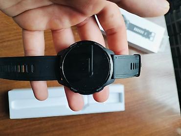 samsung watch 1: Xiaomi Watch S1 Active ağıllı saat - Rəng: qara, silikon qayış - — 2