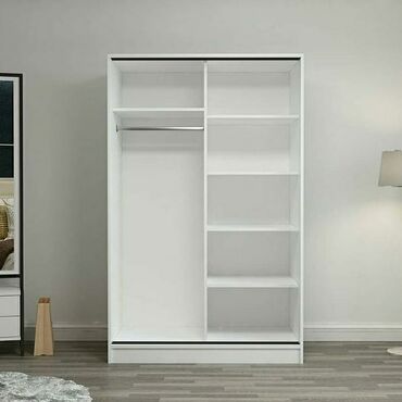 Dolablar: Yeni, Açılan, 2 qapılı Düz dolab, Qarderob, paltar dolabı — 3