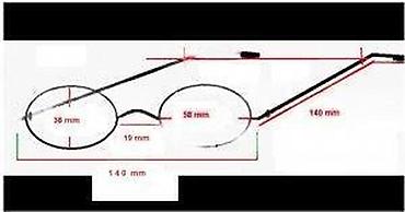 Naočare: Pierre Cardin by Safilo OVAL diptrijski ram. Made in Italy. ORIGINAL — 11