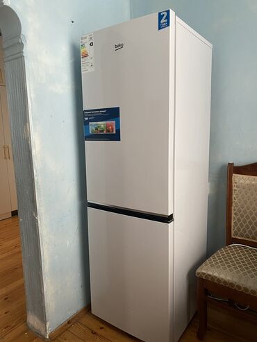 маленький холодильник: Холодильник Beko, No frost, Двухкамерный, цвет - Белый