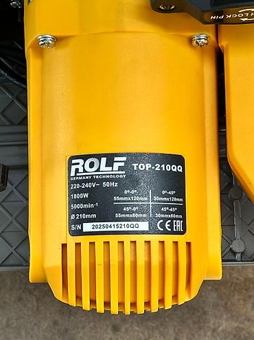 Углорезы: Электрическая торцовочная пила ROLF TOP-210QQ с возможностью — 6