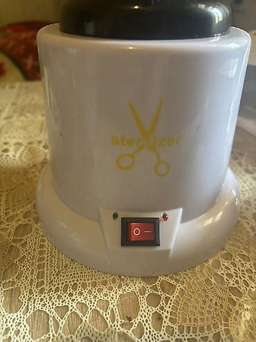 Manikür, pedikür aparatları: Manikür üçün peşəkar set Tərkib: - SUNUV SUN5 Plus UV/LED lampa — 3