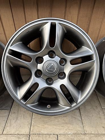 5 100 subaru: Литые Диски R 17 Lexus, Комплект, отверстий - 6, Б/у — 6
