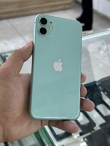 IPhone 11, Б/у, 128 ГБ, Зеленый, 87 %