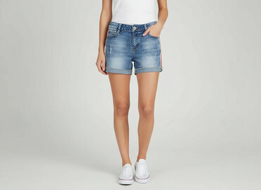 sukienki f f: Fashion Jeans, Шорти жіночі, розмір S
