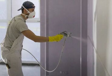 краскопульт безвоздушный профессиональный: Сырдоо үчүн абасыз аппарат, Бар