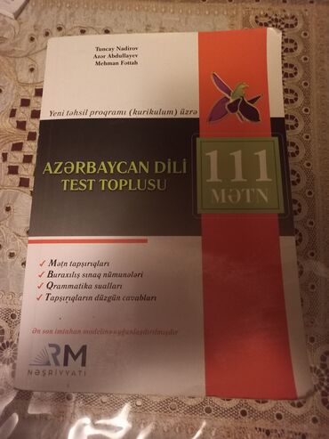 taim kurikulum test kitabı pdf: Azərbaycan dili üzrə "111 Mətn" test toplusu yeni təhsil proqramı