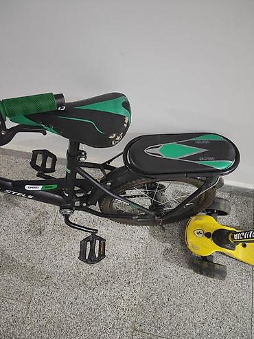 Uşaq velosipedləri: Uşaq velosipedi – STELS SPEED BIKE (qara-yaşıl) Xüsusiyyətlər: - — 2