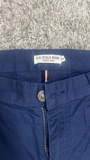 шым брюки: Мужские брюки, XL, Us Polo Assn, Новый, цвет - Синий, Платная доставка, Самовывоз — 3