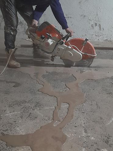 Beton işləri: Beton kesimi deşilmesi kesintisi sökintisi borularin deşiklerin — 7