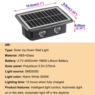 Günəş panelləri: Gunes paneli lampalar Bu suya davamlı, paslanmayan və oksidləşməyə -da lalafo.az — 10 Günəş panelləri: Gunes paneli lampalar Bu suya davamlı, paslanmayan və oksidləşməyə — 10