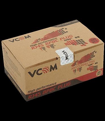 kontakt komputer: VCOM RJ45 8P8C Plug – yüksək performanslı şəbəkə konnektorları (100 — 2