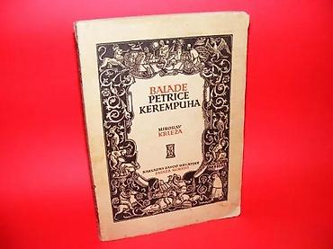cehoslovacka: Miroslav KrležaBalade Petrice KerempuhaNakladni Zavod — 1