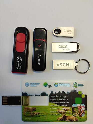 флешки для компьютера: Набор USB‑флешек разной емкости и форм‑факторов. Состав: - ADATA — 2
