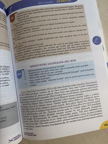 Tədris ədəbiyyatı: Məhsul: “ƏDƏBİYYAT – Abituriyentlər üçün dərs vəsaiti” Qəbul — 3
