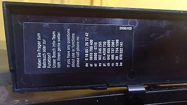 bosch qəhvə maşını: Bosch Benvenuto Classic avtomatik qəhvə maşını - İnteqrə edilmiş — 7