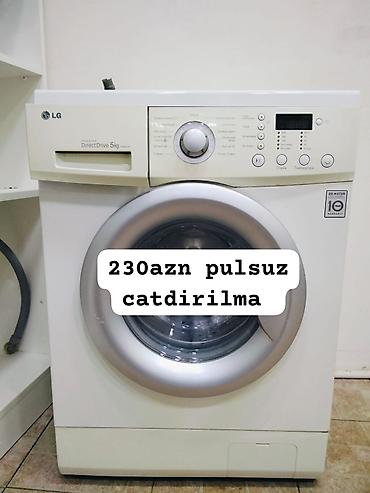 LG önyükləməli paltaryuyan maşın – Inverter Direct Drive, 5 kq